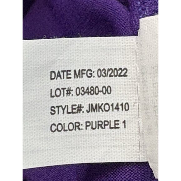 Johnnie-O Brady Microfleece ¼ Zip Men’s M Purple Performance Pullover JMKO1410 - Picture 9 of 14